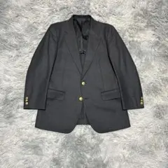 【美品】Stanley Blacker 金ボタン シングル ブレザー 農灰 L