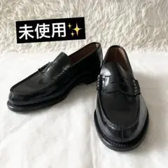 未使用✨REGAL リーガル コインローファー ブラック 本革 レザー 2177