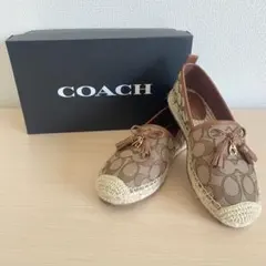 新品同様　コーチ coach エスパドリーユ /22.5cmのサムネイル