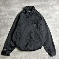 00s Oakley nylon jacket tech wear black