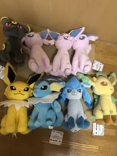 ポケモン ぬいぐるみ エーフィ、ブラッキー、リーフィア、グレイシア