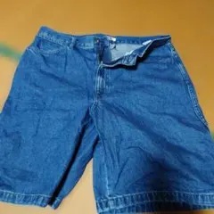 ★デニムバミューダショーツ　UNIQLO