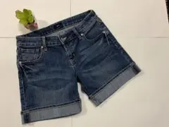 gu デニムショートパンツ