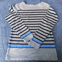 ボーダーカットソー