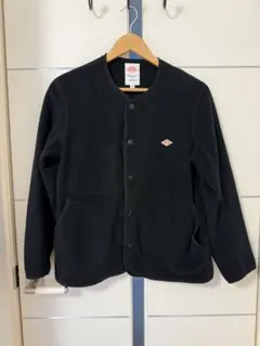 ダントンブラック フリースジャケット ボタン付き