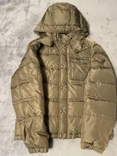 【クリーニング済】PRADA ダウンジャケット　トライアングルロゴ　美品　50