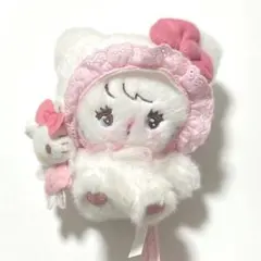 サンリオ キティmikko ムース コラボ ぬいぐるみ マスコット キーホルダー