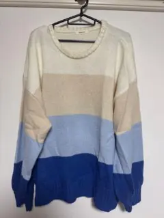 ONCILY MULTI BORDER KNIT / マルチボーダーニットのサムネイル