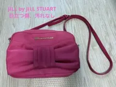JILL by JILL STUART リボンデザイン ピンクショルダーバッグ