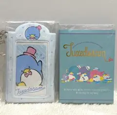 タキシードサム　ケース入りメモ&シール　パタパタメモ　セット