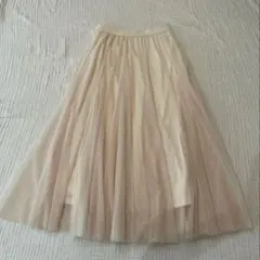 ボリュームチュールスカート