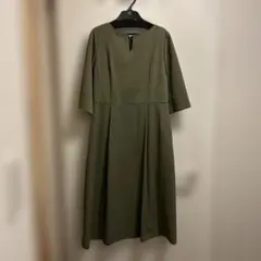 再お値下げ！ロペピクニック　ワンピース　38 カーキ