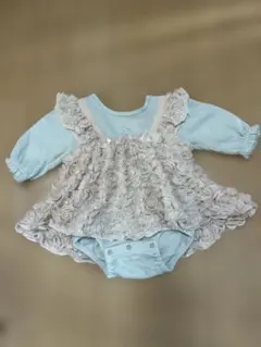 ロンパース ワンピース cottoli バースデイ チュール