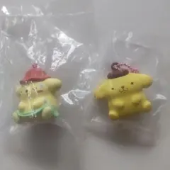 ポムポムプリン 　マスコット　２個セット