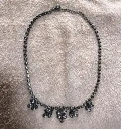 ビジューネックレス