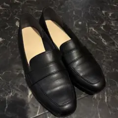 KILAKIRA×あぽんさんコラボ　ブラックローファー