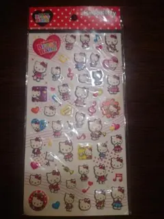 ハローキティ　サンリオ　ぷっくりシール