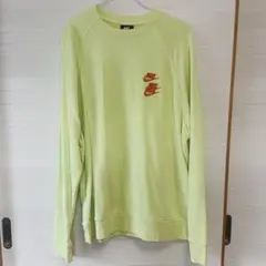 【美品】NIKE トレーナー 蛍光色