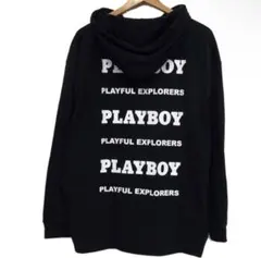 美品☆PLAYBOY プレイボーイ パーカー メンズ Lのサムネイル