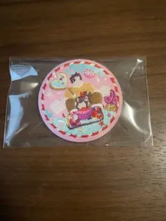 ディズニー 刺繍缶バッジ ビスケット2 シュガー・ラッシュ
