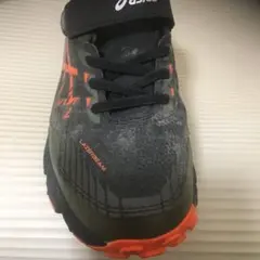 asics Lazerbeam ブラック/オレンジ スニーカー 24.5