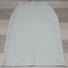 Posh alona カシミヤ100% ナチュラルスカート M