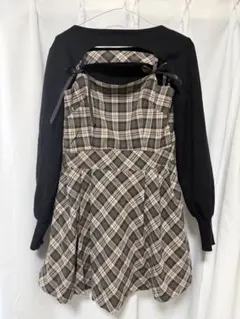 NO NAME one way ミニワンピース