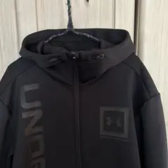 Under Armourフードフルジップジャケット黒メンズS