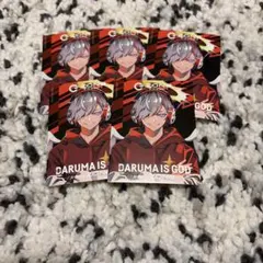 CR だるまいずごっど zone ステッカー