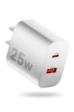 【美品】充電器 PD25W 急速充電器超軽量USB ACアダプター Type-C