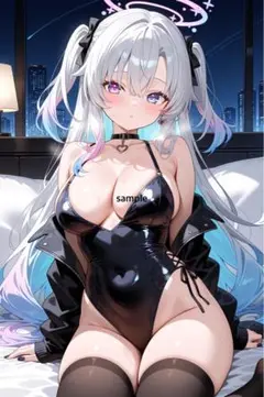 m111 AIイラスト　かわいい　A4ポスター