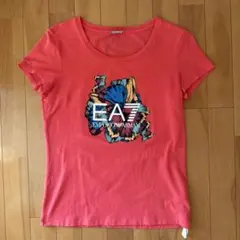 エンポリオ　アルマーニ　Tシャツ　EA7 ピンク　L 半袖
