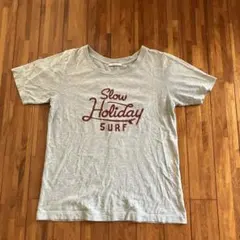 BAYFLOW Slow Holiday SURF Tシャツ 半袖 グレーのサムネイル
