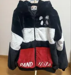 パンディエスタ ボアフリースジャケット　ボアパーカー　L