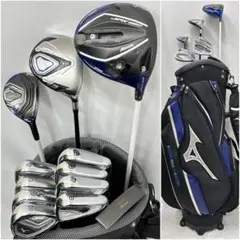 メンズ右利き初心者用 ミズノ MIZUNO ゴルフクラブセット W-2914 