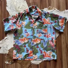 50s-60s ハワイアン アロハシャツ レーヨン vintage