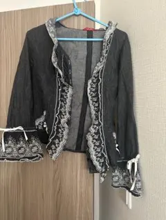 PINK HOUSE ダークグレー カーディガンのサムネイル