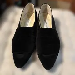DOLCE & GABBANA ブラックベルベット パンプス　24cmのサムネイル
