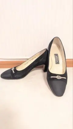 バリー　BALLY　パンプス　異素材