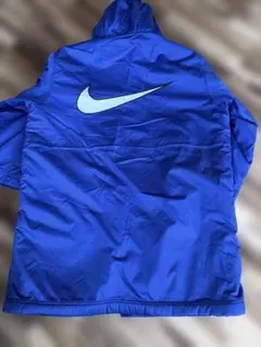 NIKE 90s バック刺繍ビッグスウッシュ ロング丈ベンチコート