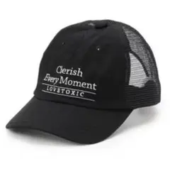ロゴメッシュキャップ　黒のサムネイル