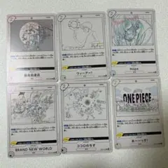 『6種類コンプ』ワンピース カード Anime25thcollection