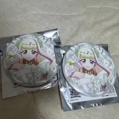 キミとアイドルプリキュアドリームステージキュアズキューン缶バッジ 2個セット