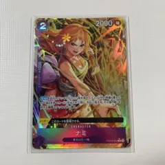 ワンピースカード ナミ PR802-012 パラレル おまけ付き