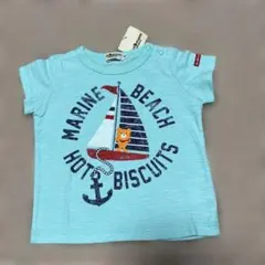 【新品】ミキハウス ホットビスケッツ　Tシャツ　70のサムネイル
