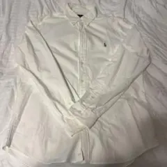 Ralph Lauren ホワイト長袖シャツ L