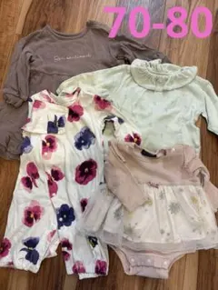 まとめ　Hakka Baby ベルメゾン　futafuta ロンパース ワンピ