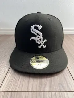 New Era 59FIFTY ブラック ホワイトソックスキャップ