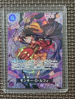 ワンピースカード　ルフィ　SP ST26-005 神の島の冒険