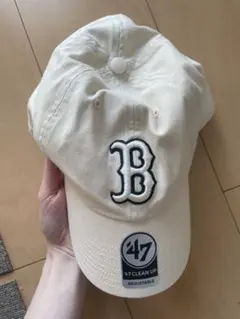 【＊＊Ｍａｋｏ＊＊ 様専用】47 CLEAN UP ベージュキャップ B刺繍